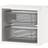 IKEA TROFAST Vit/Mörkgrå Vägghylla 34cm