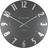 Thomas Kent Mulberry Silver/Graphite Wall Clock 50.8cm