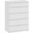 Furniture To Go Nova White Chest of Drawer 76.8x106.6cm