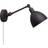 By Rydéns Bazar Mini Sand Black Wall light ∅ 17cm