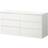 IKEA Malm White Chest of Drawer 160x78cm