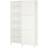 IKEA BESTÅ White Bokhylla 202cm