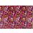 Furn Enchanted Printed Fleece Throw 130cm W x 180cm L Blankets Pink