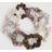 boohoo Womens Tonal Satin Multipack Scrunchies Brown