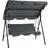 OutSunny Hammock Gunga 3-sits Hollywood Grå 172 x 110 x 153 cm