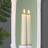 Melody Maison Ornate White Wall Mirror Sconce Material Candle Holder