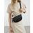 River Island Leather Cross Body Bum Bag - Black