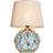 BHS Lucy Buoy Style Glass - Blue Table Lamp