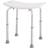 Homcom Shower Stool White One Size
