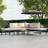 Charles Bentley Lagos 6 Seater Aluminium - Grey Outdoor Lounge Set