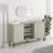 Fwstyle 2 Door Curved Large Ash Green 150 cm Sideboard