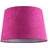 Happy Homewares Sleek Velvet Fabric 12 Inch Drum Lamp with Cotton Inner - Pink Shade