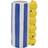 Hestia Lemon With Blue Stripes One Size Vase