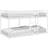 Berkfield Home Without Mattress White 75x190 cm Steel Bunk Bed