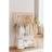 Living and Home Bedroom Floor Stand Solid Wooden Cloak One Size Clothes Rack