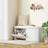 Homcom Shoe with Cushion and Flip-Drawer 104 x 26 x 47.5 cm Storage Bench
