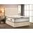 Somnior Chenille Orthopaedic Pillow Top Divan Bed Set with Headboard - Cream - Single