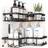 Kitsure Corner Shower Caddy 2 Pack Rustproof Shower Organizer