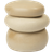 ferm LIVING Pebble Box Large Sand Cream Opbevaringsboks
