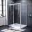 Nes Home Shower Enclosure Sliding Door 1400 x 760mm Chrome