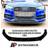 Auto Perfectionists UK Audi A3 S3 S Line 8V Gloss Black Front Splitter Spoiler Lip Body Kit 2014-2016