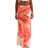 Shein Opulessa Knitted Mesh Printed Low Waisted Bodycon Mermaid Hem Women Skirt,Bohemia