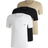 HUGO BOSS Classic T-Shirts 3-pack - Black/White/Beige