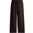H&M Linen Drawstring Trousers - Dark Brown