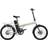 Cecotec Flexy Folding Electric Bike 20" - White Unisex
