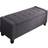 GFW Verona Charcoal Storage Bench 104x39cm