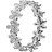 Pandora Daisy Flower Ring - Silver/Transparent