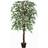 OutSunny Ficus Green Artificial Plant
