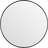 The Range Evelyn Black Wall Mirror 80cm