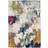 Asiatic Nova Abstract Multicolour, Yellow 80x150cm
