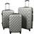 Borg Living Diamond Set of 3 - Grey