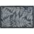 JVL Mega Door Mat Grey 50x75cm