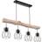 Globo 15326-3N Black Pendel 82.5cm