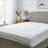 Dunelm Soft Easycare Mattress Cover White (190x120cm)