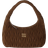 Miu Miu Wander Quilted Suede Bag - Cocoa Brown
