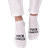 My Angry Socks Fuck Cancer Ankle Socks - White