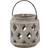 Hill Interiors Siena Brown Lattice One Size Lantern
