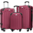 Lugg Skywander Set of 3 - Burgundy