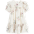 Newbie Kid's Floral Chiffon Dress - White (446823)