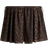 H&M Crinkled Jersey Shorts - Dark Brown