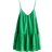 H&M A Line Strappy Dress - Bright Green