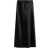 H&M Satin Drawstring Skirt - Black