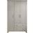 GFW Lancaster Grey Wardrobe 109x180cm