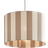 Dunelm Beatrice Stripe Natural Shade ∅ 40cm