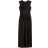 H&M Draped Mesh Dress - Dark Brown