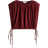 H&M Pleated Top - Burgundy